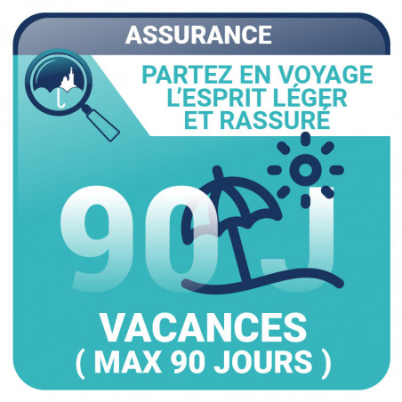Assurance Vacances (maximum 90 jours) - Voyages, vacances