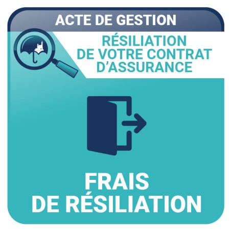 Frais de résiliation de votre contrat - Actes de gestion